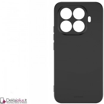 Silikoninis ploniausias dėklas su kameros apsauga - juodas (Xiaomi 15T Pro) Silikoninis ploniausias dėklas su kameros apsauga - juodas (Xiaomi 15T Pro)